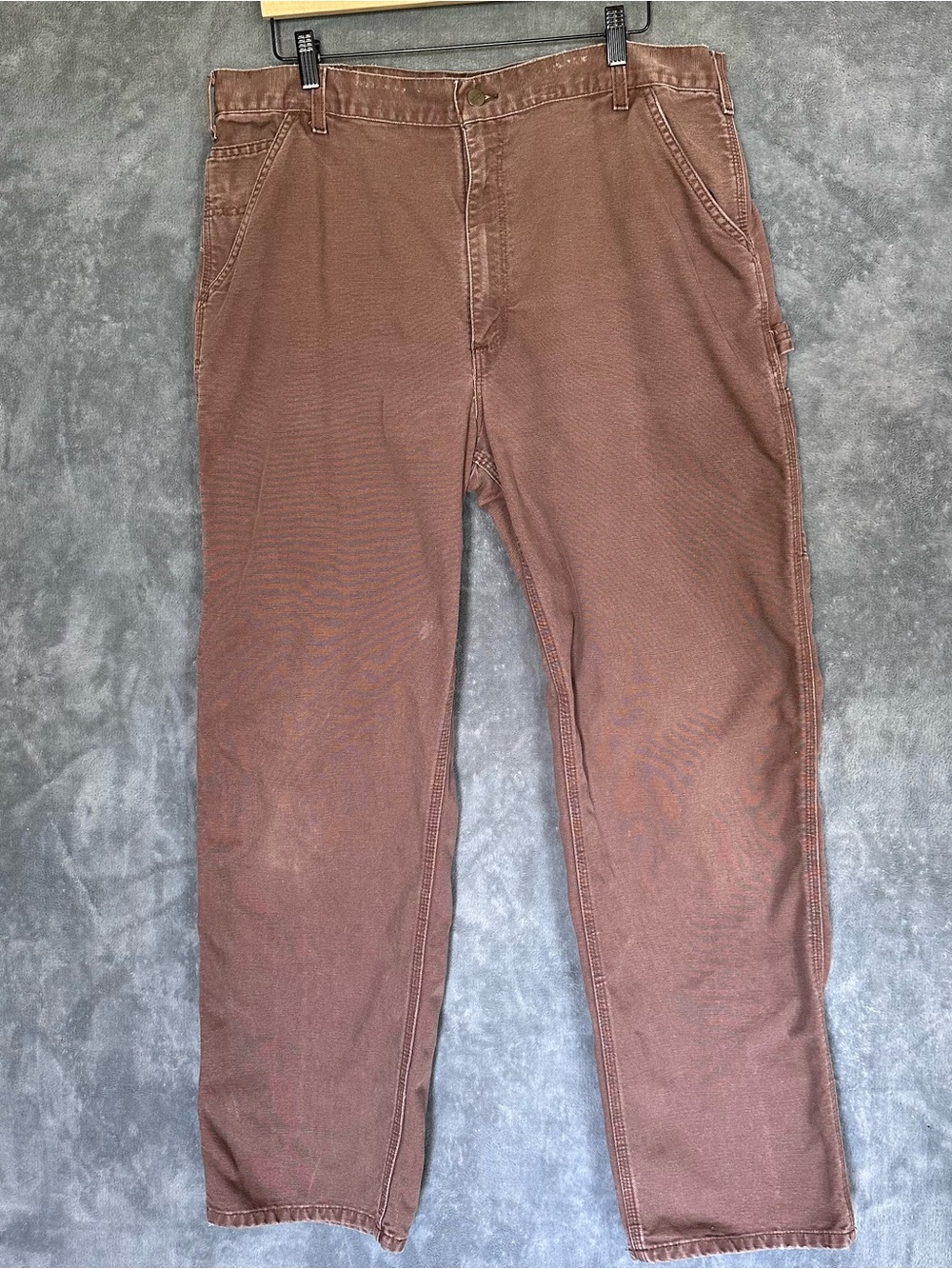 Carhartt True Vintage Chestnut Brown Classic Canvas Cargo Pants Size 40 X 34